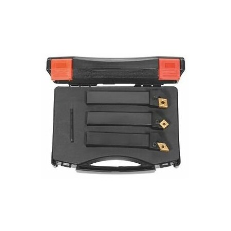 Holex Screw-on Toolholder Set, 3 Pieces, Left-Hand, Shank Size: 32mm 255131 32